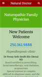 Mobile Screenshot of naturaldoctor.ca