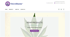 Desktop Screenshot of naturaldoctor.com